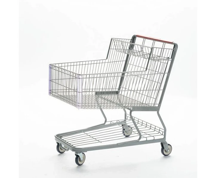 Flat Bottom Shopping Trolley